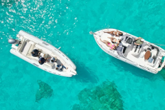 Ranieri & Clubman in Comino, Blue Lagoon 